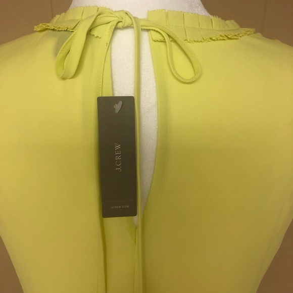 J.Crew Drapey Ruffle Trim Top - Picture 3 of 8